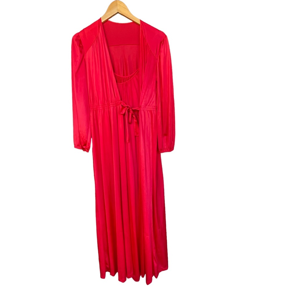 Vintage Red Women's Robe